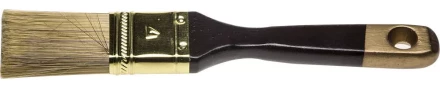 STAYER “KANEKARON-EURO”. Кисть плоская, искусственная щетина, деревянная ручка, 38мм 0106-038 купить в Ноябрьске