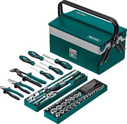 Универсальный набор инструмента в металлическом боксе, 99 предм. 27978-H99 купить в Ноябрьске