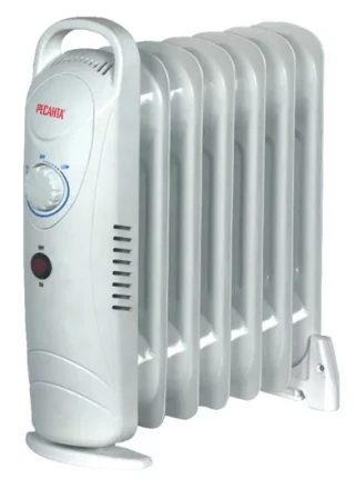 Маслянный радиатор обогреватель электрический Ресанта ОММ-7Н купить в Ноябрьске