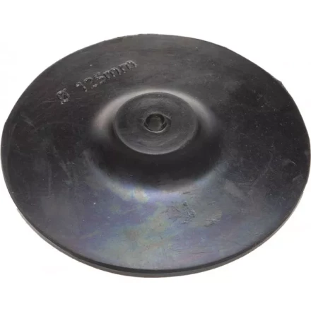 Тарелка опорная ТЕВТОН резиновая с шестигранным хвостовиком, для дрели, 125мм 3579-125 купить в Ноябрьске