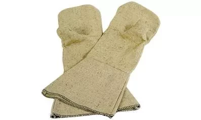 Краги сварщика брезентовые двухпалые купить в Ноябрьске