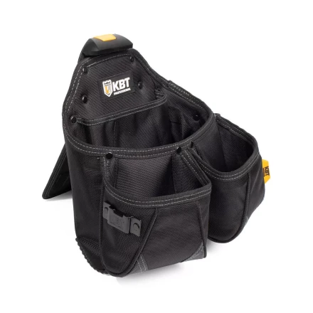 Быстросъемная поясная сумка модульного типа на клипсе с держателями для молотка и рулетки КВТ СМ-02 (83136) купить в Ноябрьске
