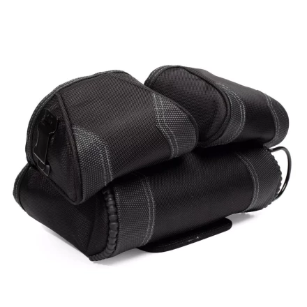 Быстросъемная поясная сумка модульного типа на клипсе с держателями для молотка и рулетки КВТ СМ-02 (83136) купить в Ноябрьске