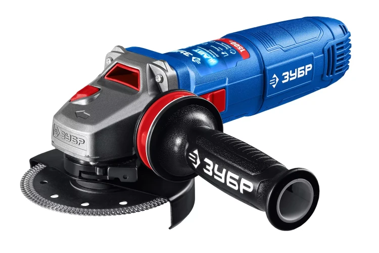 ЗУБР 1500 Вт, d125 мм, УШМ, регулировка оборотов, фланец МИГ, Профессионал (УШМ-П125-1505 ЭПСТ) купить в Ноябрьске