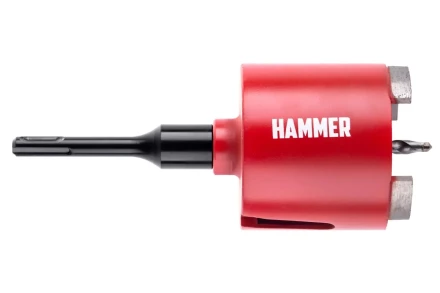 Коронка алмазная HAMMER Ф82мм (242-504) купить в Ноябрьске