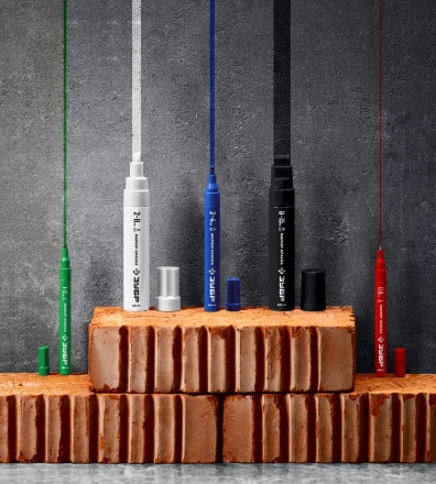 ЗУБР МК-800 черный, 2-8 мм клиновидный маркер-краска (06327-2) купить в Ноябрьске