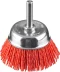 ЗУБР &quot;ПРОФЕССИОНАЛ&quot;. Щетка чашечная для дрели, нейлоновая проволока с абразивным покрытием, 50мм 35165-050_z02 купить в Ноябрьске