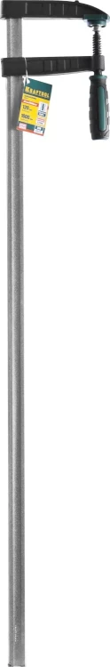 Струбцина, KRAFTOOL 32011-120-1000, тип "F", DIN 5117, двухкомпонентная ручка, 120х1000мм 32011-120-1000 купить в Ноябрьске