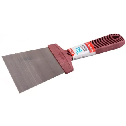 Шпатель ЗУБР &quot;МАСТЕР&quot; стальной c пластмассовой ручкой, 115мм 10051-115 купить в Ноябрьске