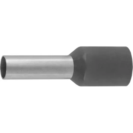 Наконечник СВЕТОЗАР штыревой, изолированный, для многожильного кабеля, серый, 4,0 мм2, 10шт 49400-40 купить в Ноябрьске