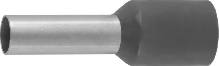 Наконечник СВЕТОЗАР штыревой, изолированный, для многожильного кабеля, серый, 4,0 мм2, 10шт 49400-40 купить в Ноябрьске