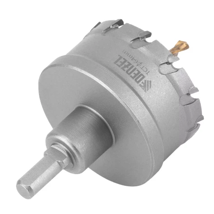 Коронка по металлу твердосплавная, 64 мм Denzel 724018 купить в Ноябрьске