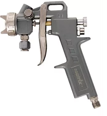 Пневматический краскопульт с нижним бачком V=0,75 л + сопла диаметром 1.2, 1.5 и 1.8 мм  MATRIX 57317 купить в Ноябрьске
