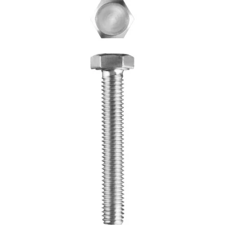 Болт ЗУБР &quot;МАСТЕР&quot; с шестигранной головкой, ГОСТ 7798-70, класс прочности 5.8, оцинкованный, M5x30мм, 5кг 303080-05-030 купить в Ноябрьске