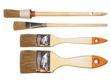 Набор кистей 4 шт. (плоские 3/4&quot; 1/5&quot; круглые №1,№2. )  SPARTA 841135 купить в Ноябрьске