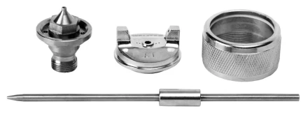 Комплект сменный к краскораспылителям серии &quot;EXPERT QUALITAT&quot;, арт. 06567: дюза, воздуш. головка, игла, 1,7 мм 06567-S-1.7 купить в Ноябрьске