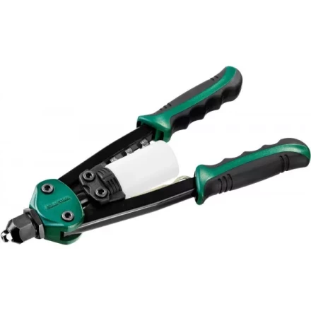 Заклепочник двуручный силовой компактный, KRAFTOOL &quot;MaxKraft-48&quot; 31161, для заклёпок d=2,4-4,8 мм из Al, стали, нерж стали, усил литой корпус 31161 купить в Ноябрьске