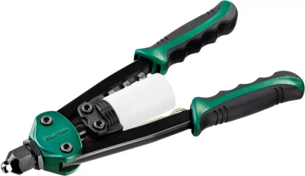 Заклепочник двуручный силовой компактный, KRAFTOOL &quot;MaxKraft-48&quot; 31161, для заклёпок d=2,4-4,8 мм из Al, стали, нерж стали, усил литой корпус 31161 купить в Ноябрьске