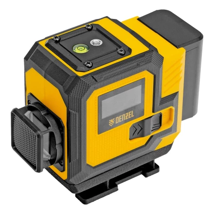 Лазерный уровень мультипризменный DLV-360-3C, 30 м, зеленый луч, Li-Ion 2,4 Aч, кейс// Denzel 35080 купить в Ноябрьске