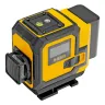 Лазерный уровень мультипризменный DLV-360-3C, 30 м, зеленый луч, Li-Ion 2,4 Aч, кейс// Denzel 35080 купить в Ноябрьске