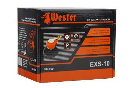 Шлифмашинка орбитальная пневматическая WESTER EXS-10 купить в Ноябрьске