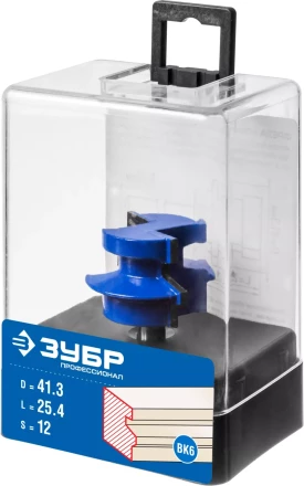 ЗУБР 41.3 x 29 мм, хвостовик 12 мм, фреза комбинированная универсальная, Профессионал (28729-41.3) купить в Ноябрьске