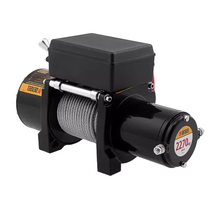 Лебедка автомобильная электрическая Denzel 52022 LB-2200, 2.2 т, 3.3 кВт, 12 В купить в Ноябрьске