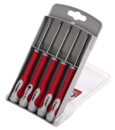 Набор ЗУБР Отвертки &quot;МАСТЕР&quot; для точных работ, SL 2,0мм, 2,5мм, 3,0мм, PH № 0, 00, 5шт 25648-H5 купить в Ноябрьске