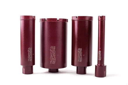 Сегментная алмазная коронка MESSER REDLINE по граниту диаметр 35 мм длина 100 мм купить в Ноябрьске