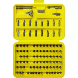 Набор STAYER &quot;MASTER&quot; &quot;SUPER UNIVERSAL&quot;: Биты, полный ассортимент стандартных и специальных шлицов, адаптеры, Cr-V, 100 предметов, в боксе 2604-H100