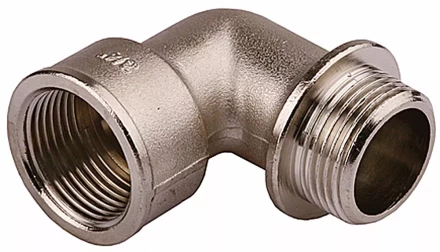Уголок GENERAL FITTINGS никелированная латунь, г/ш, 1/2&quot; 51071-G/S-1/2 купить в Ноябрьске