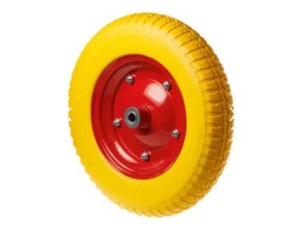 Колесо литое полиуретановое 360 мм PU 2400-16-1 (16 мм шариковый подшипник) 1046283 купить в Ноябрьске