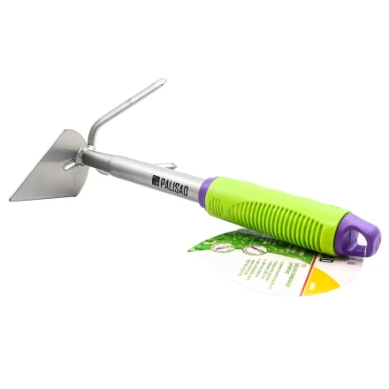 Мотыжка комбинированная 2-зубая Palisad, 85 х 190 х 275 мм, стальная, обрез. рукоятка, 630058 купить в Ноябрьске