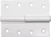 Петля дверная STAYER &quot;MASTER&quot; разъемная, цвет белый, правая, 100мм 37613-100-2R купить в Ноябрьске