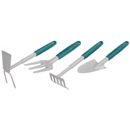 Набор RACO садовый: совок 4207-53481, мотыжка -53486, грабли веерные -53492, вилка посадочная -53496 4225-53/498 купить в Ноябрьске