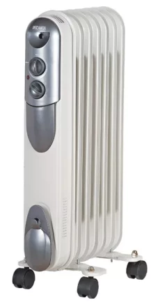 Маслянный радиатор обогреватель электрический Ресанта ОМПТ-7Н купить в Ноябрьске