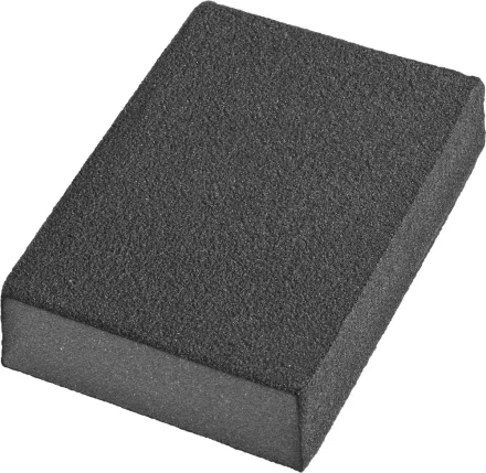 Губки шлифовальные DEXX четырехсторонняя, AL2O3 средняя жесткость, Р180, 100х68х26мм 35637-180 купить в Ноябрьске