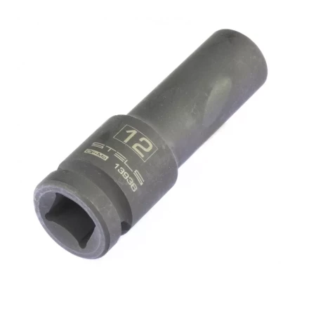Головка ударная удлиненная шестигранная 12 мм 1/2&quot; CrMo Stels 13936 купить в Ноябрьске