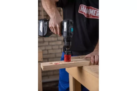 Коронка биметаллическая HAMMER Ф44х38мм 5/8&quot; BiMETALL (224-009) купить в Ноябрьске