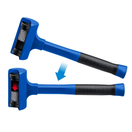 ЗУБР БМО, 57 мм, 1350 г, безынерционный молоток, Профессионал (2049-1350) купить в Ноябрьске