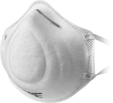 ЗУБР Ф-80, класс защиты FFP1, коническая, фильтрующая полумаска (11169) купить в Ноябрьске