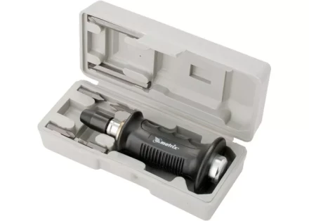 Отвертка ударно-поворотная 1/2&quot;, набор бит, 6 шт., черная ручка ПРОФИ, в пласт. боксе MATRIX 11561 купить в Ноябрьске