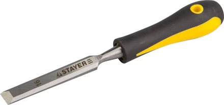 Стамеска с двухкомпонентной ручкой, 16мм, STAYER Profi 18205-16 купить в Ноябрьске