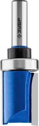 ЗУБР 28.6 x 38 мм, хвостовик 12 мм, фреза пазовая прямая с верхним подшипником, Профессионал (28756-28.6-38-12) купить в Ноябрьске