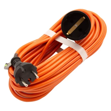 Удлинитель-шнур силовой 10 м, 6А, тип УХз6, ПВС, 1 розетка без заземления Сибртех 95811 купить в Ноябрьске