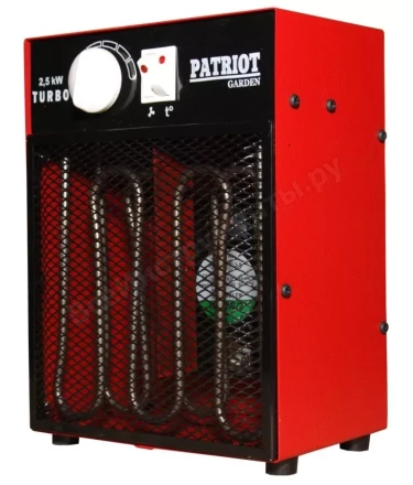 Тепловая пушка электрическая Patriot Garden КЭВ-2.5 купить в Ноябрьске