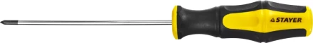 Отвертка STAYER &quot;MASTER&quot; &quot;HERCULES&quot;, Сr-V, противоскользящая рукоятка, PH0x100мм 25052-0-10_z02 купить в Ноябрьске