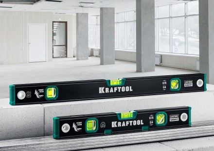 Профессиональный уровень с зеркальным глазком KRAFTOOL 34781-150 купить в Ноябрьске
