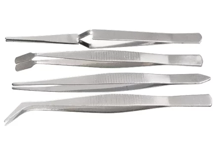 Набор пинцетов из нержавеющей стали 4 шт SPARTA 914845 купить в Ноябрьске