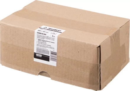 Болт ЗУБР &quot;МАСТЕР&quot; с шестигранной головкой, ГОСТ 7798-70, класс прочности 5.8, оцинкованный, M5x40мм, 5кг 303080-05-040 купить в Ноябрьске